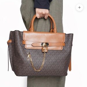Michael Kors large Hamilton legacy belted bag